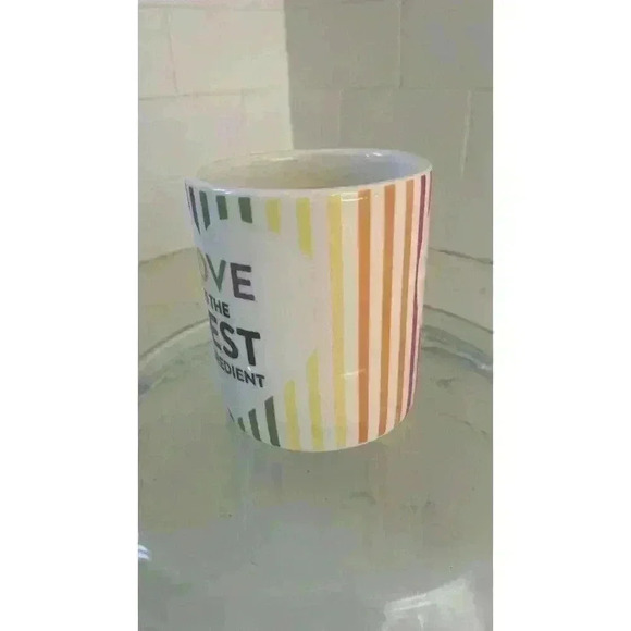 Sur La Table love is the best ingredient Coffee mug - Picture 3 of 9